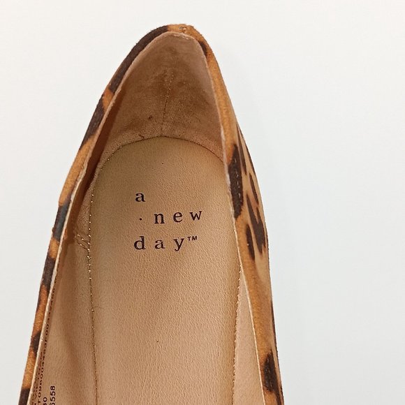 A NEW DAY MICAH LEOPARD POINTY TOE LOAFERS - Picture 8 of 16